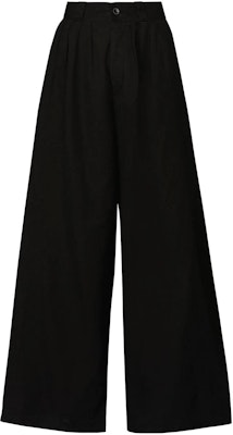 메종 마르지엘라 SS23 블랙 와이드 레그 플리츠 캐주얼 팬츠 S50KA0628S54760-900 Buy 메종 마르지엘라 SS23 블랙 와이드 레그 플리츠 캐주얼 팬츠 S50KA0628S54760-900