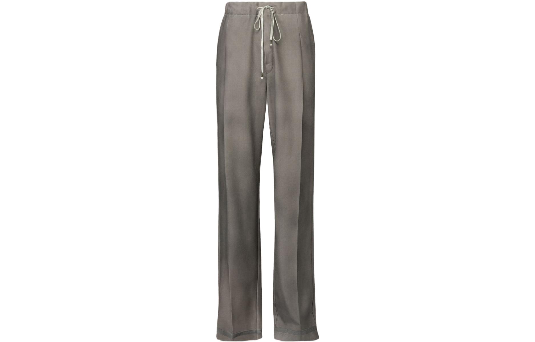 Maison Margiela SS23  Grey Drawstring Loose Fit Casual Pants S51KA0572-S54954-809
