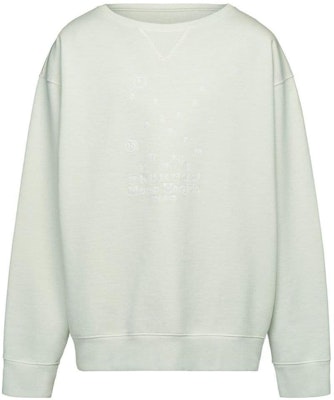 Maison Margiela SS23 Sudadera Oversize Verde Claro Cuello Redondo. S50GU0208S25520-729 Buy Maison Margiela SS23 Sudadera Oversize Verde Claro Cuello Redondo. S50GU0208S25520-729