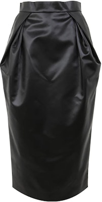 Maison Margiela 2023春夏黑色皮革拼接百褶中长裙 S51ME0006S60532-900 Order Maison Margiela 2023春夏黑色皮革拼接百褶中长裙 S51ME0006S60532-900