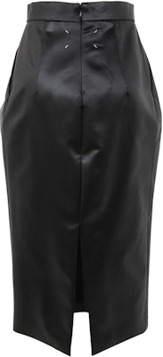 Maison Margiela 2023春夏黑色皮革拼接百褶中长裙 S51ME0006S60532-900 Lookbook Maison Margiela 2023春夏黑色皮革拼接百褶中长裙 S51ME0006S60532-900