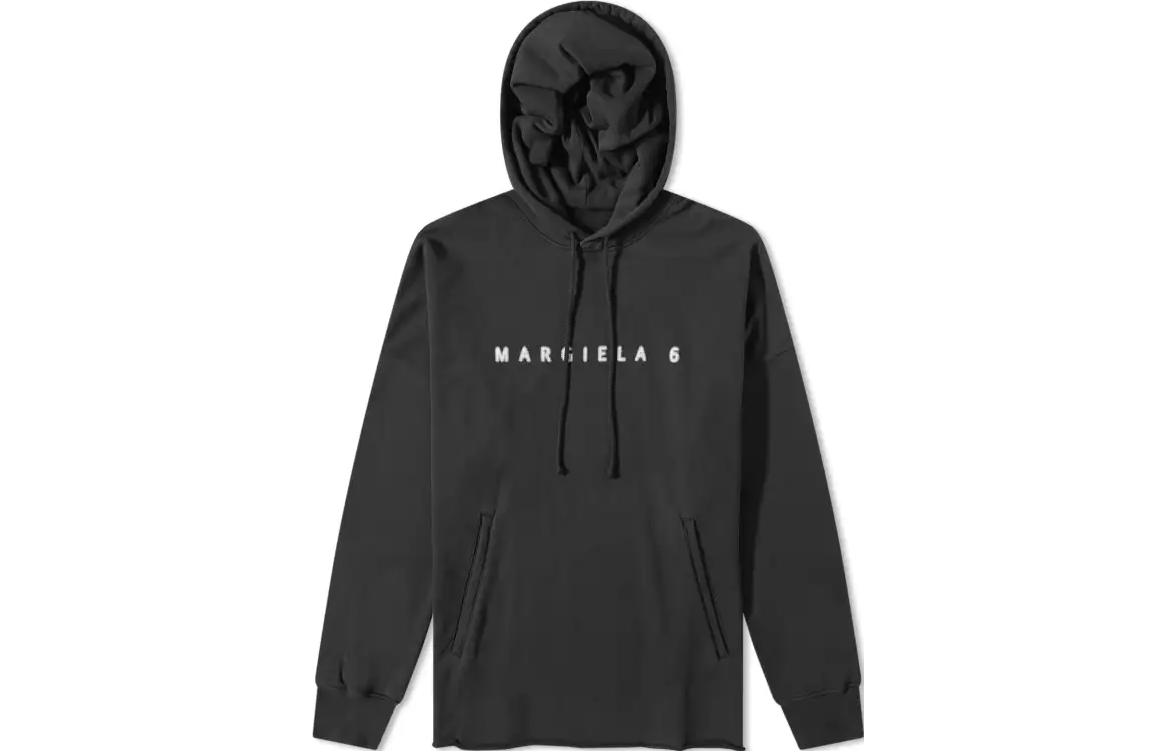 Maison Margiela SS23 Black Silk Track Jacket with Dual Pockets S50AM0593S60451