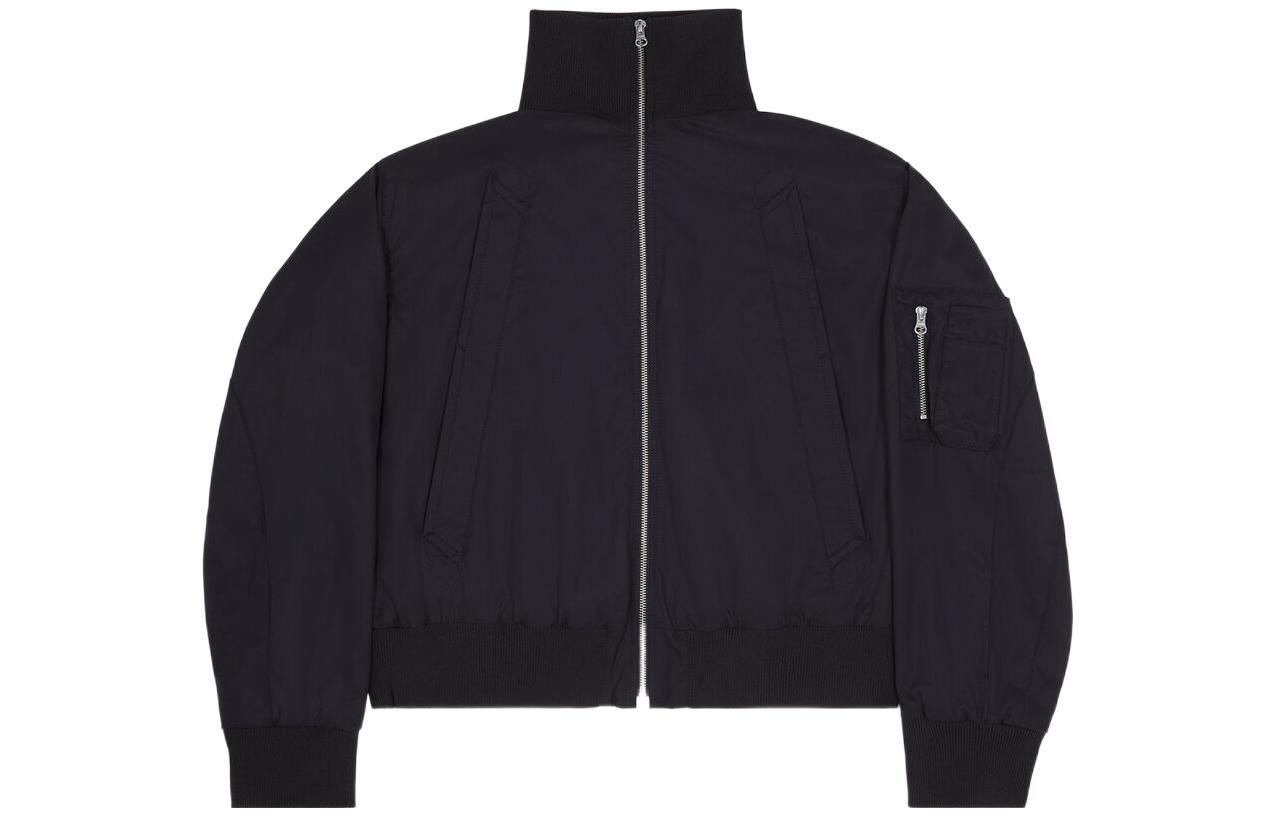 Maison Margiela SS23 Blue Letter Logo Crewneck Pullover Sweatshirt for Men S50GU0209S25570