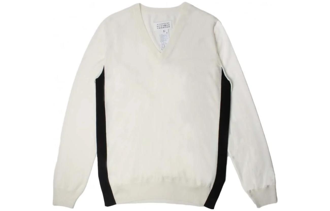 Maison Margiela SS23 Crewneck Sweatshirt Off-White S52GC0255STJ364962