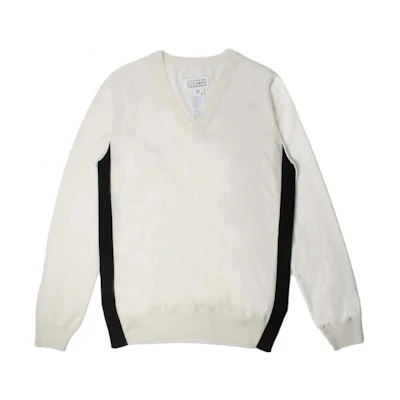 Maison Margiela SS23 Crewneck Sweatshirt Off-White S52GC0255STJ364962