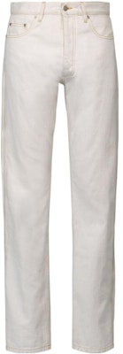 메종 마르지엘라 SS23 디스트레스드 화이트 스트레이트 레그 스테인 디자인 진. S50LA0216S30857-961 Buy 메종 마르지엘라 SS23 디스트레스드 화이트 스트레이트 레그 스테인 디자인 진. S50LA0216S30857-961