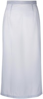 Maison Margiela SS23 High-Waisted Midi Chiffon Skirt Grey S51ME0002S54847-464 Maison Margiela SS23 High-Waisted Midi Chiffon Skirt Grey S51ME0002S54847-464