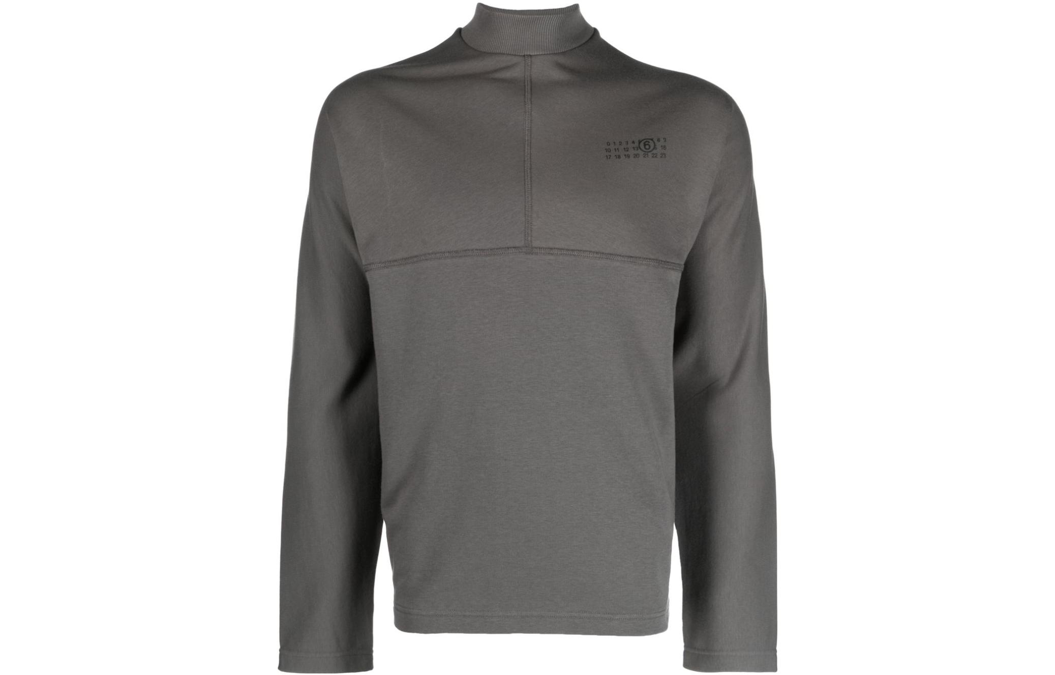 Maison Margiela SS23 Navy Single-Breasted Long-Sleeve Jacket S50BN0510S76539511