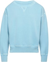 Maison Margiela SS23 Oversized Pullover Sweatshirt Blue S50GU0207S25570-489 Maison Margiela SS23 Oversized Pullover Sweatshirt Blue S50GU0207S25570-489