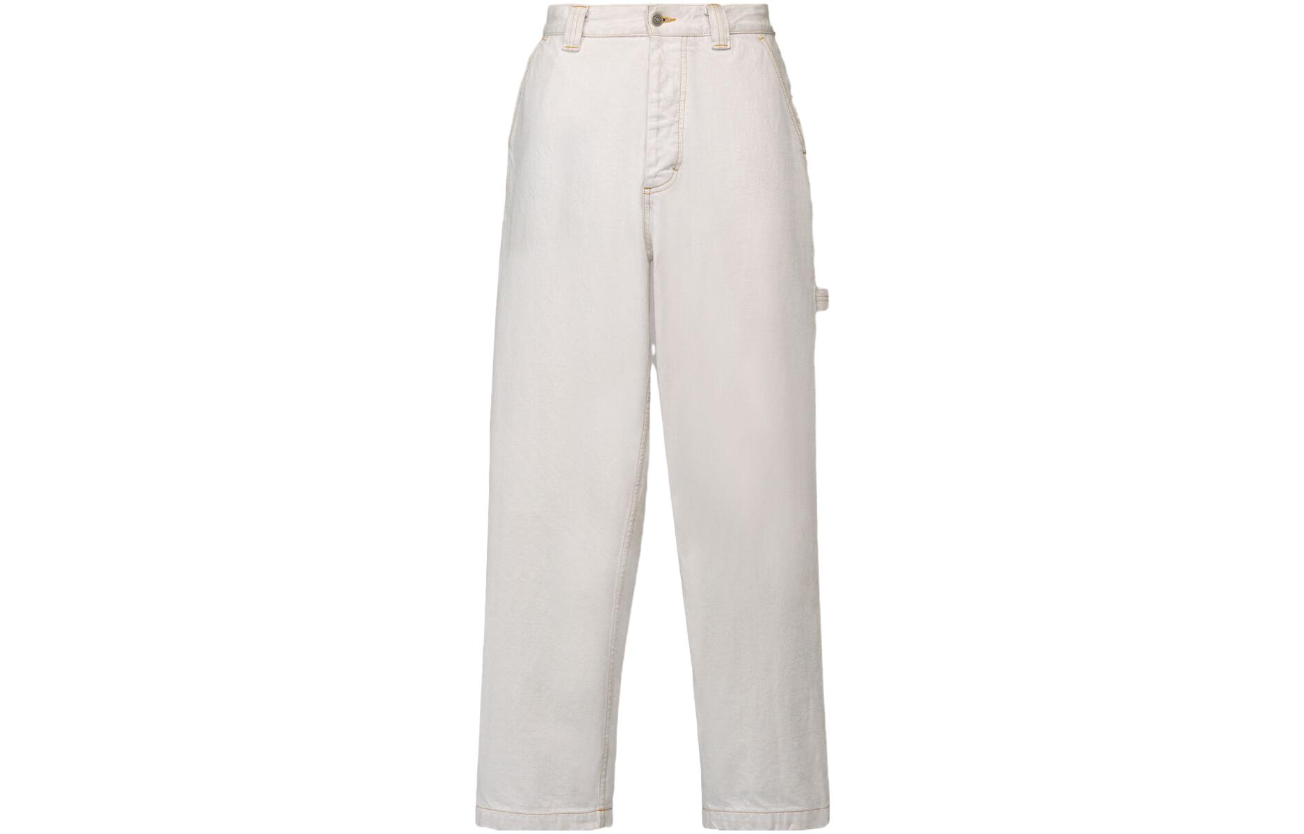 Order メゾンマルジェラ SS23 ユニセックス ホワイト ストレートデニムジーンズ S50LA0217S30857-961