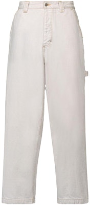 メゾンマルジェラ SS23 ユニセックス ホワイト ストレートデニムジーンズ S50LA0217S30857-961 Order メゾンマルジェラ SS23 ユニセックス ホワイト ストレートデニムジーンズ S50LA0217S30857-961