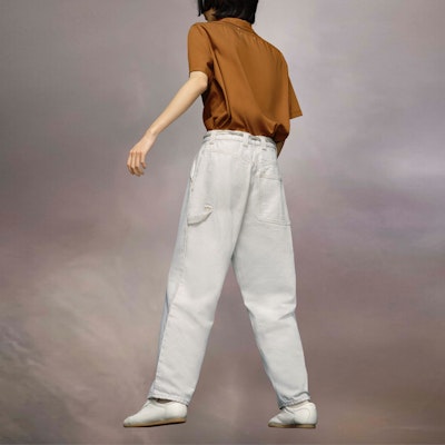 メゾンマルジェラ SS23 ユニセックス ホワイト ストレートデニムジーンズ S50LA0217S30857-961 Details for メゾンマルジェラ SS23 ユニセックス ホワイト ストレートデニムジーンズ S50LA0217S30857-961