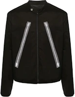 Maison Margiela SS24 Black Zip Pocket Crewneck Long Sleeve Jacket SH0AM0013S47294 Maison Margiela SS24 Black Zip Pocket Crewneck Long Sleeve Jacket SH0AM0013S47294