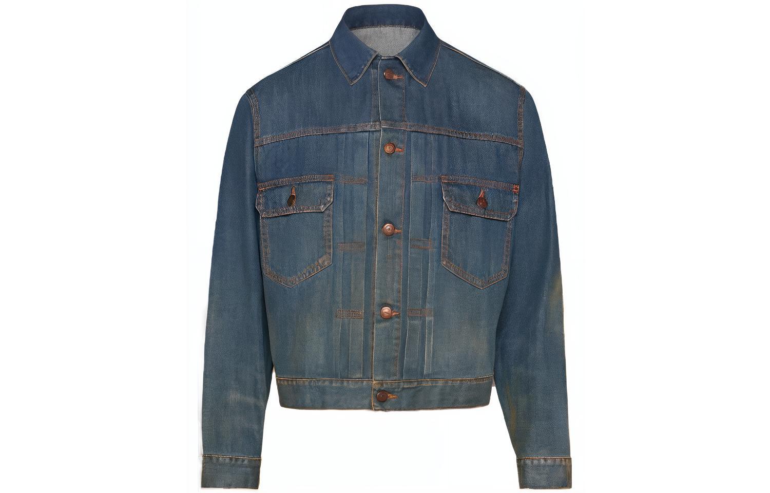 Maison Margiela SS24 Midnight Blue Knit Hoodie Pullover Sweater S50GU0223M13060-NAVY