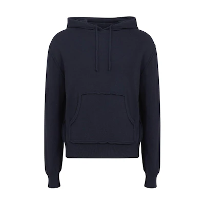 Maison Margiela SS24 Navy Blue Solid Color Long Sleeve Jacket S50BN0431S52640511