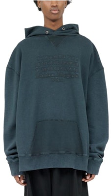 Maison Margiela SS24 反轉Logo連帽衫 洗滌黑 S50GU0216S25570-860 Order Maison Margiela SS24 反轉Logo連帽衫 洗滌黑 S50GU0216S25570-860