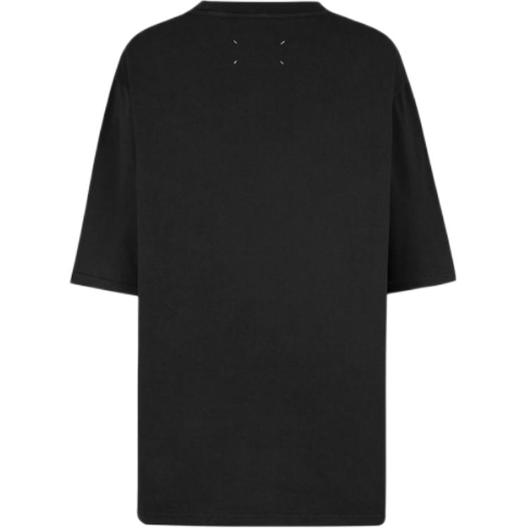 Maison Margiela SS24 Reverse Stitch Logo Washed Black Short Sleeve  Tee S50GC0699S23883-859 圖 3
