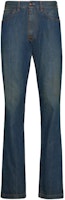 Maison Margiela SS24 Straight-Leg Washed Denim Jeans with Stitch Detail - Blue . S50LA0226S30876961 Maison Margiela SS24 Straight-Leg Washed Denim Jeans with Stitch Detail - Blue . S50LA0226S30876961