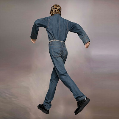 メゾン マルジェラ SS24 ストレートレッグ ウォッシュデニム ジーンズ ステッチ付き - ブルー S50LA0226S30876961 Shop メゾン マルジェラ SS24 ストレートレッグ ウォッシュデニム ジーンズ ステッチ付き - ブルー S50LA0226S30876961