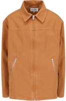 Maison Margiela SS25 Brown Zip-Up Collar Jacket Men’s Long Sleeve SH0AM0048-M35249132 Maison Margiela SS25 Brown Zip-Up Collar Jacket Men’s Long Sleeve SH0AM0048-M35249132