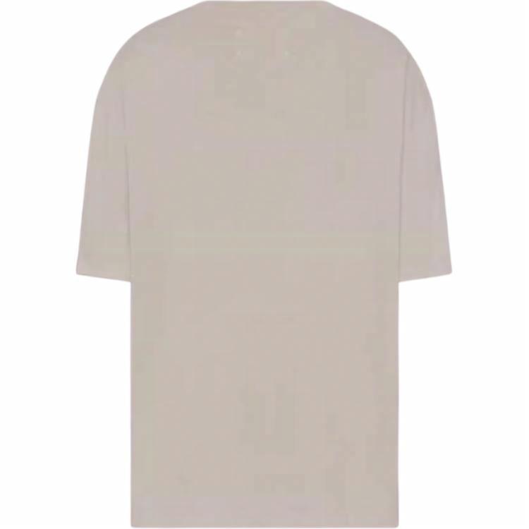 Lookbook メゾン マルジェラ SS25 グレー Tシャツ フォースティッチ 数字ロゴ ユニセックス. S50GC0716S24567-801