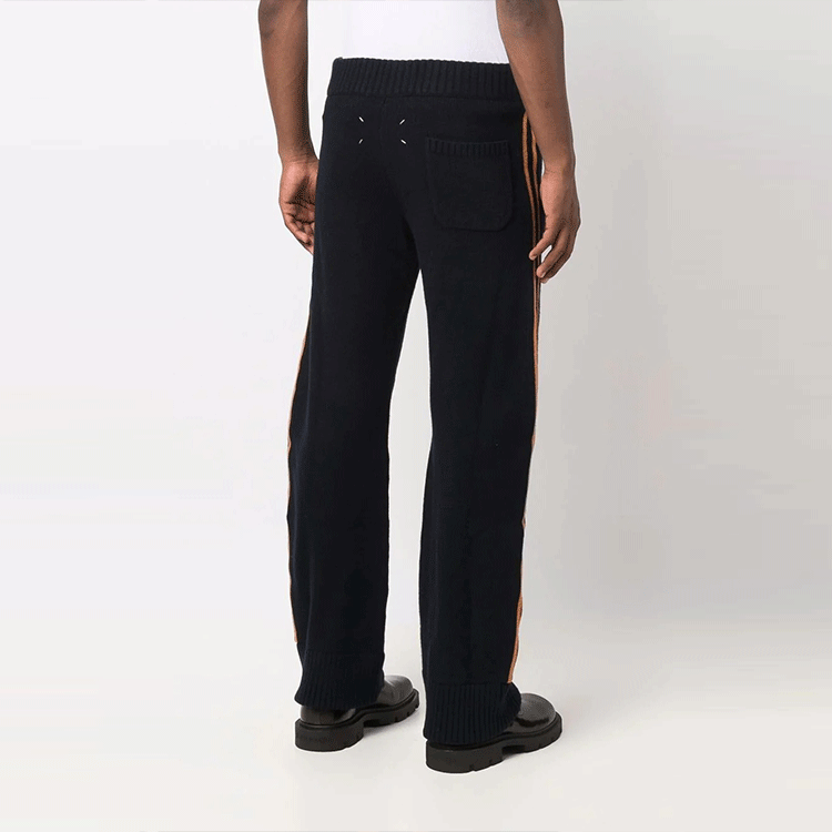 Maison Margiela Striped Detail Knit Casual Pants Men S50KA0576S17834511F 圖 4