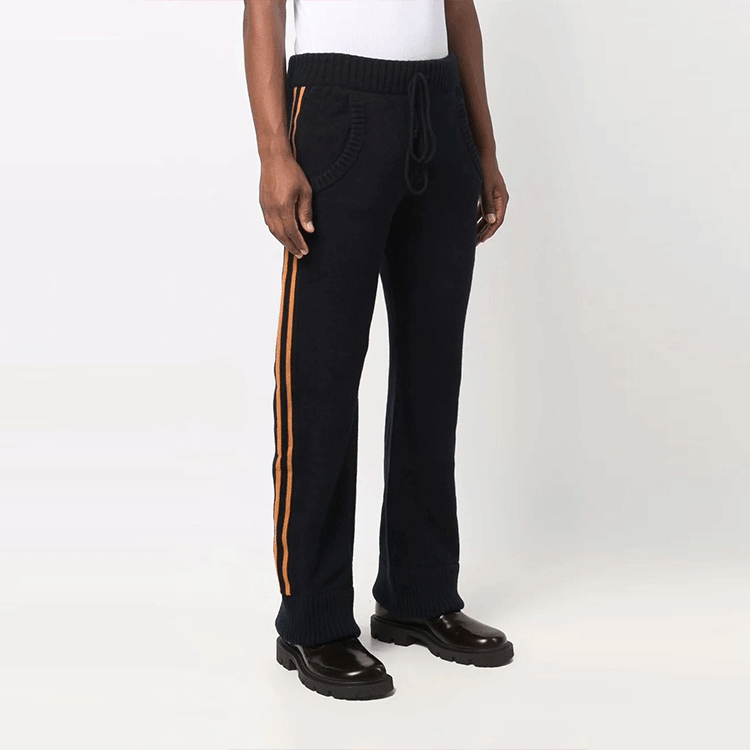 Maison Margiela Striped Detail Knit Casual Pants Men S50KA0576S17834511F 圖 5