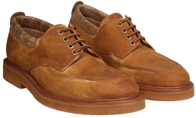 Maison Margiela Suede Leather Lace-up Sneakers 'Brown' S57WQ0182P5338H8778 Lookbook Maison Margiela Suede Leather Lace-up Sneakers 'Brown' S57WQ0182P5338H8778
