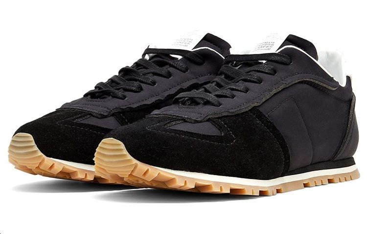 Lookbook Maison Margiela Suede Low-Top Sneaker 'Black' S37WS0579P4311H8874