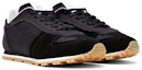 Shop Maison Margiela Suede Low-Top Sneaker 'Black' S37WS0579P4311H8874