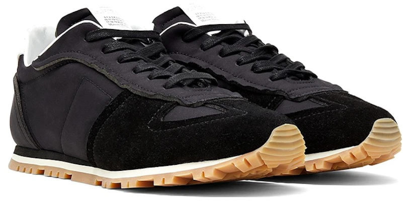 Maison Margiela Suede Low-Top Sneaker 'Black' S37WS0579P4311H8874 Shop Maison Margiela Suede Low-Top Sneaker 'Black' S37WS0579P4311H8874