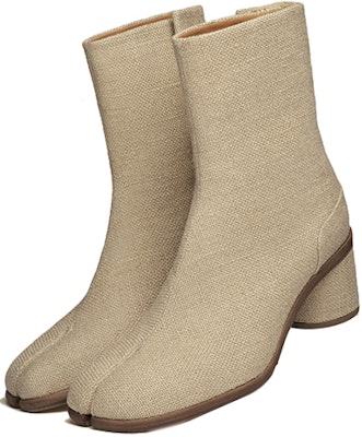 Maison Margiela 梅森馬吉拉 Tabi 黃麻低跟 時尚短靴 白色 Order Maison Margiela 梅森馬吉拉 Tabi 黃麻低跟 時尚短靴 白色