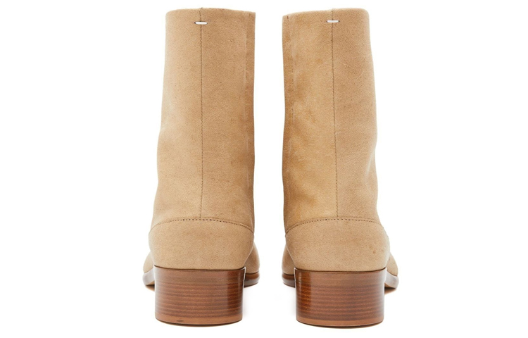 Maison Margiela Tabi 'Beige Leather' 圖 5