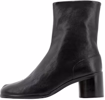 Maison Margiela Tabi 'Black Chunky Heel Leather Ankle Boot' S57WU0220P4131H8686 Maison Margiela Tabi 'Black Chunky Heel Leather Ankle Boot' S57WU0220P4131H8686