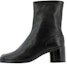Buy Maison Margiela Tabi 'But Hitam Chunky Heel Boot Kulit Buku Lali' S57WU0220P4131H8686