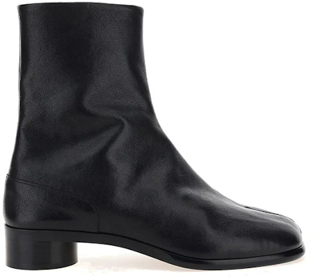 Maison Margiela Tabi 'Botas de Cuero Negro hasta el Tobillo' S57WU0221P3962H8556 Order Maison Margiela Tabi 'Botas de Cuero Negro hasta el Tobillo' S57WU0221P3962H8556