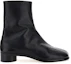 Order Maison Margiela Tabi 'Botas de Cuero Negro hasta el Tobillo' S57WU0221P3962H8556