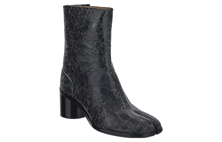 Order Maison Margiela Tabi ''Stivaletti in Pelle Nera'' S57WU0132P5342H9458
