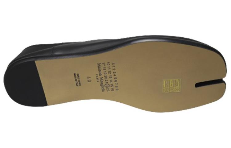 Purchase メゾン マルジェラ タビ レザー スリッポン (ブラック) S57WR0051PR516T8013