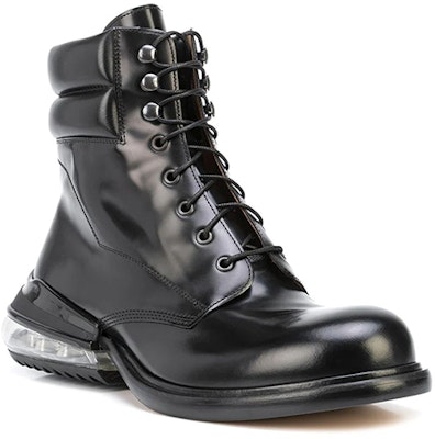 Maison Margiela Tabi 'Black Patent Leather Lace-Up Boots' S57WU0224P3827H8396 Lookbook Maison Margiela Tabi 'Black Patent Leather Lace-Up Boots' S57WU0224P3827H8396