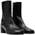 Maison Margiela Tabi 'Boot Hitam Berhujung Belah' S39WU0202P3753T8013