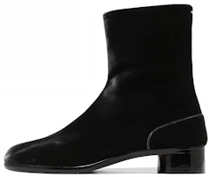 Maison Margiela Tabi 'Black Velvet Ankle' S57WU0153P1788T8006 Maison Margiela Tabi 'Black Velvet Ankle' S57WU0153P1788T8006