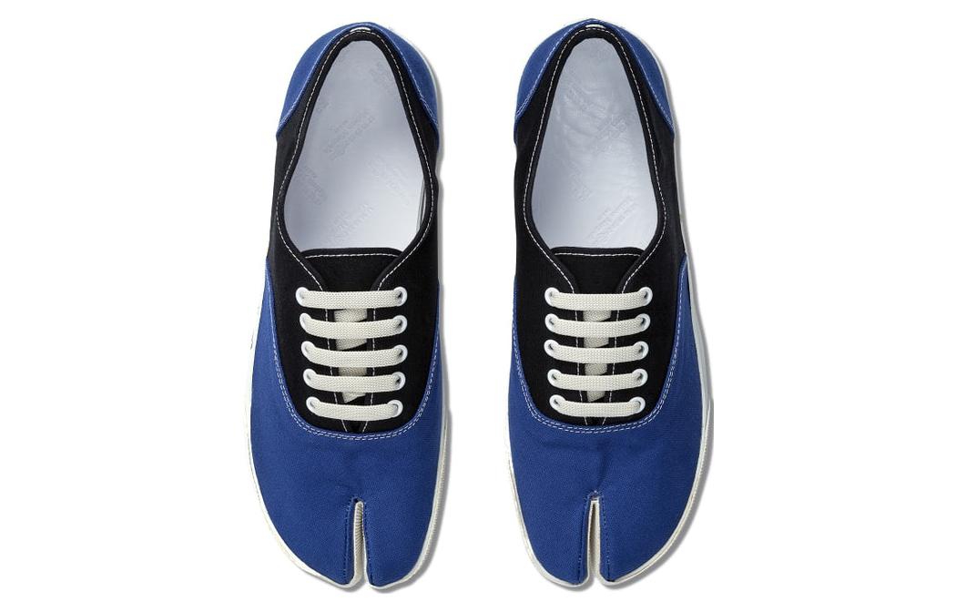 Maison Margiela Tabi 'Blue Leather' 圖 4