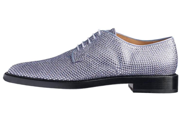 Maison Margiela Tabi 'Blue Pink Crystal Lace-Up'