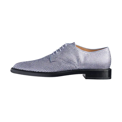Maison Margiela Tabi 'Blue Pink Crystal Lace-Up'