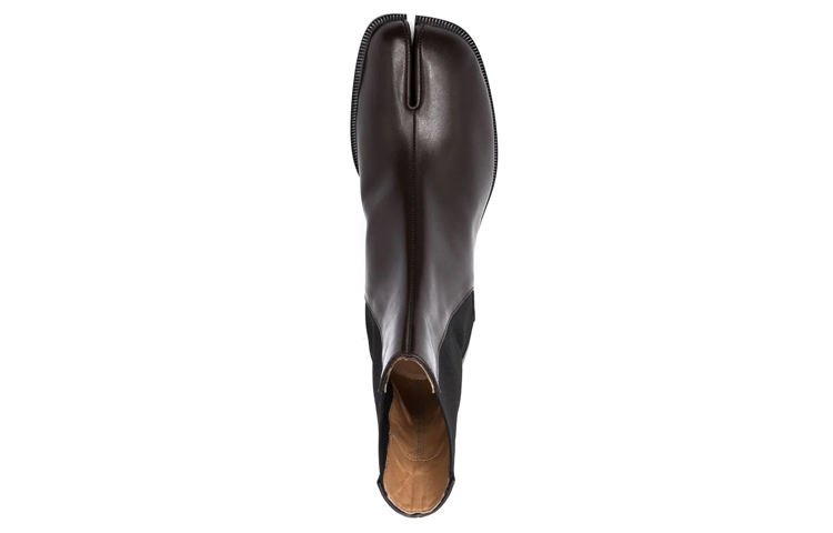 Purchase Maison Margiela Tabi "Stivaletto Chelsea in Pelle di Vitello Marrone" S57WU0150P3292H8787