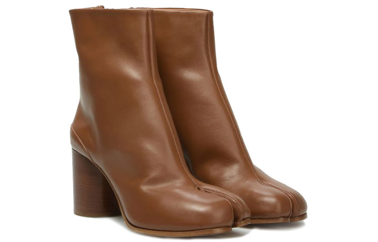 Lookbook メゾン マルジェラ タビ レザーアンクルブーツ (ブラウン) S58WU0260PR516T2157