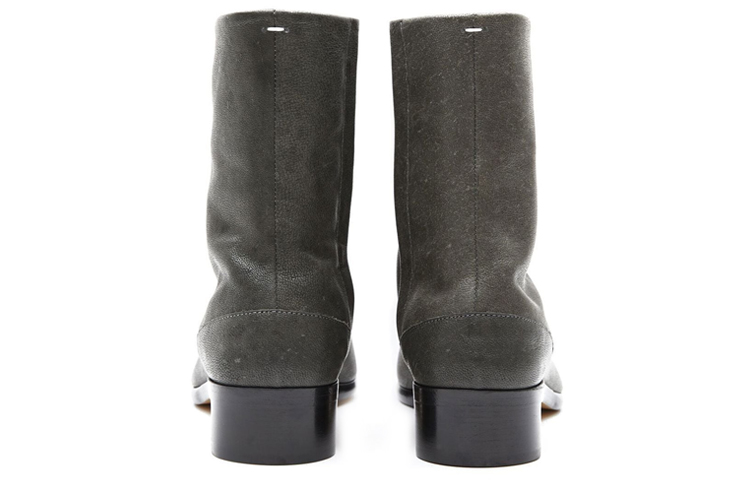 Maison Margiela Tabi 'Dark Grey Leather Boot' 圖 5
