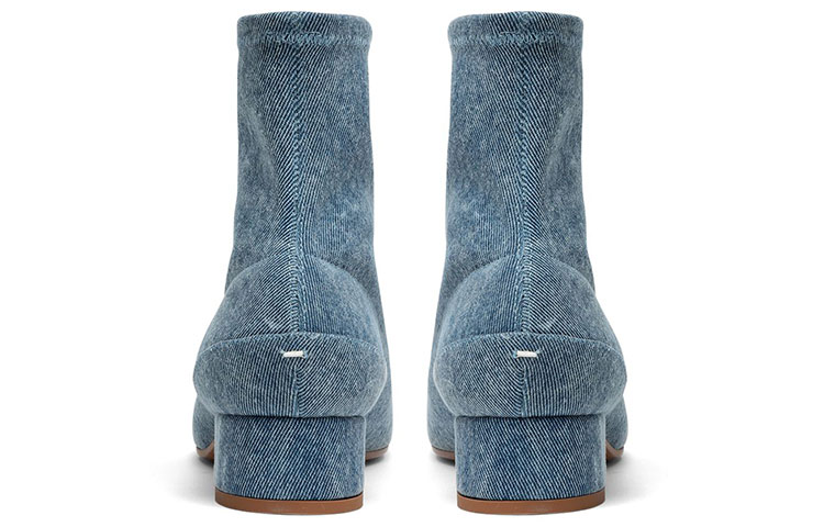 Lookbook Maison Margiela Tabi ''Denim'' Damen Stiefelette ''Blau'' S58WU0270P1730T6179