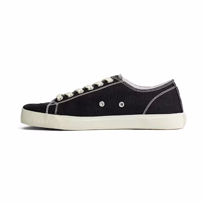 Maison Margiela Tabi 'Embroidered Logo - Black'
